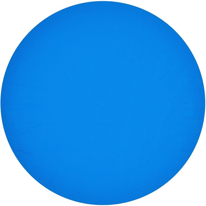 VEVOR Solar Pool Cover, 24 ft Round Pool Bubble Cover, 12 Mil Pools Solar Blanket with Bubble & PE Material, Daytime Heat Absorption, Nighttime Heat Retention, Heat Retaining Solars Covers, Blue