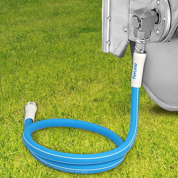Fevone Garden Leader Hose 5 ft, All Weather Flexible, Heavy-Duty & Durable, Leak-Free Connection