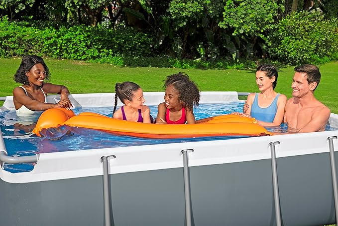 Bestway Steel Pro Max Above Ground Pool Kit - 282cm x 196cm x 84cm - Grey