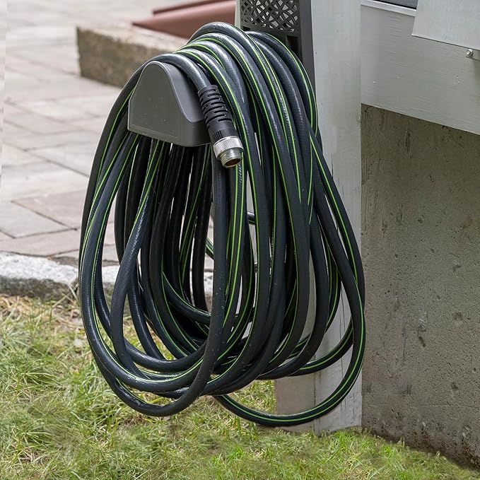 Kink Control Flex Advanced Hybrid Hose - 100 Ft Outdoor Hose, 40% Lighter, Ultra Flexible, Easy to Maneuver, Neverkink Technology, Durable Construction