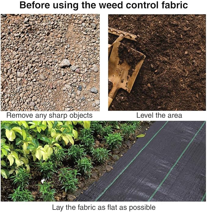 Garden Stakes, Ground Anchors Pegs U Shaped Garden Staples Pins Spikes for Securing Lawn Farm Sod Weed Barrier Landscape Grass Fabric Netting, More Applications 15CM 20 Pcs
