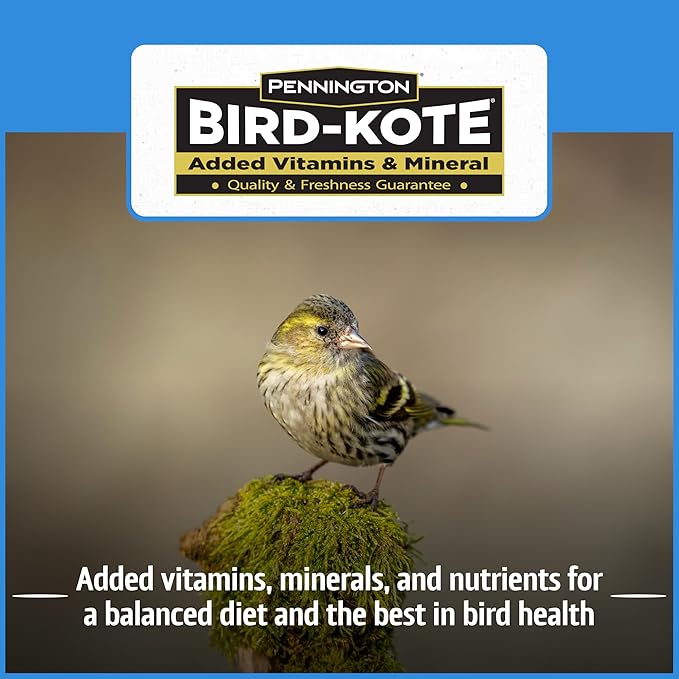 Pennington Select Chips & Bits Wild Bird Seed for Outside Feeders, High-Protein, No Hull & No Waste Bird Seed Blend, Sunflower Chips & Peanut Bits Attract Songbirds,15-lb. Bag