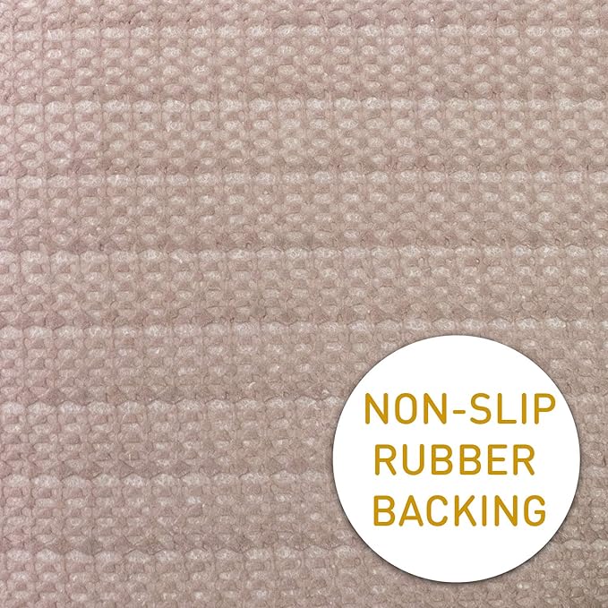 Chair Cushion Memory Foam Pads Tufted Slip Non Skid Rubber Back U-Shaped 17" x 16" Seat Cover, (Pack of 3)