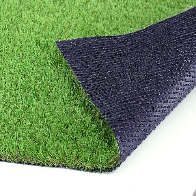 Artificial Grass Rug Outdoor Indoor 3FTX58FT Fake Grass Carpet Green Synthetic Grass Pet Turf Realistic Faux Grass Rug with Drain Holes for Garden Lawn Landscape Balcony Home Decor Patio