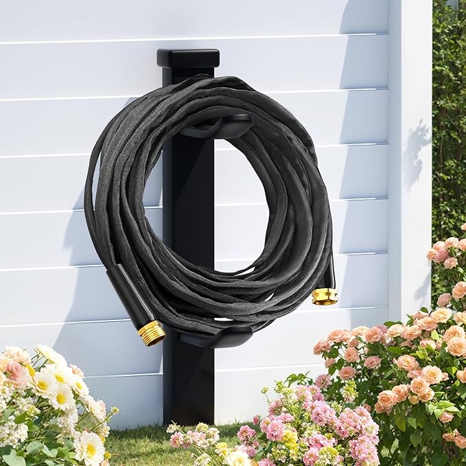 2025 Upgraded 100FT Non-Expanding Garden Hose, Lightweight, Flexible Ultra-Light Water Hose, Burst-Resistant, Lead-Free, Anti-Kink, High-Pressure