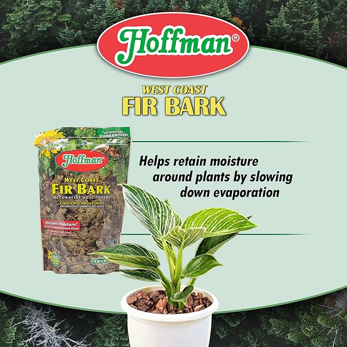 Hoffman 14552 West Coast Fir Bark, 2 Quarts