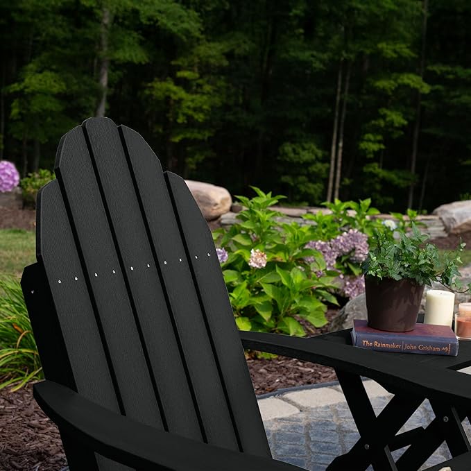 Elk Outdoors EO-CLAS1-ABY The Essential Adirondack Chair, Abyss