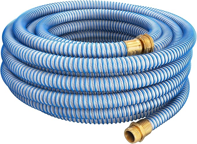 Continental Kinkguard Blue Garden Hose, 5/8in Inside Diameter Male x Female Garden Hose Thread (25ft)