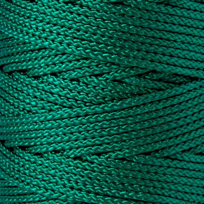 HONGDA Nylon Twine, 1000 Feet #18 Braided Nylon Mason line String Perfect for Masonry Jobs and for The Layout of General Construction, Gardening, DIY Project, Hunter Green