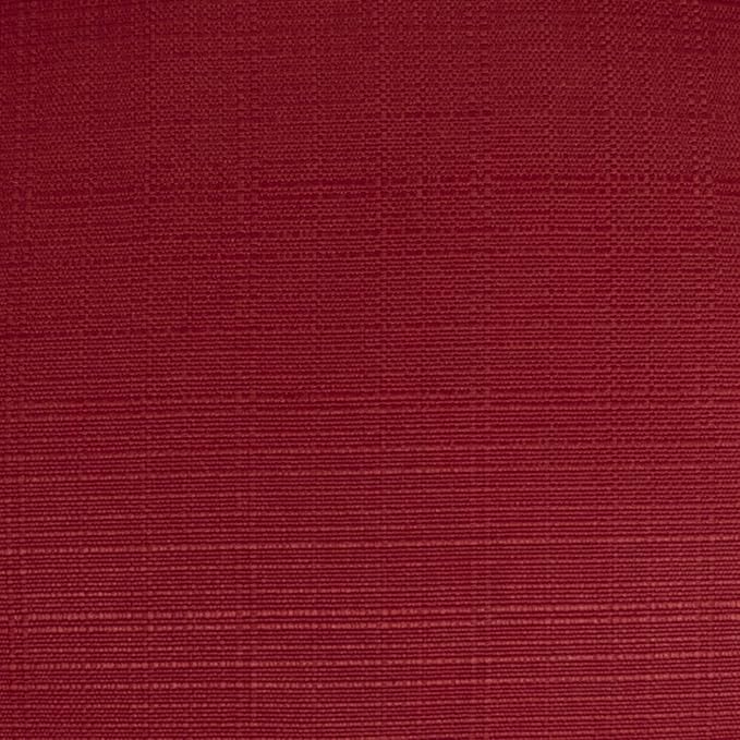 Sweet Home Collection Patio Cushions Outdoor Chair Pads Premium Comfortable Thick Fiber Fill Tufted 19" x 19" Seat Cover, 2 Count (Pack of 1), Red