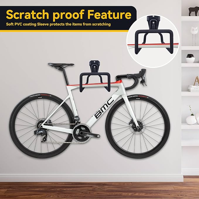 Hose Holder, Metal Heavy Duty Wall Mount Hook, Water Hose Hanger for Garden & Garage Storage