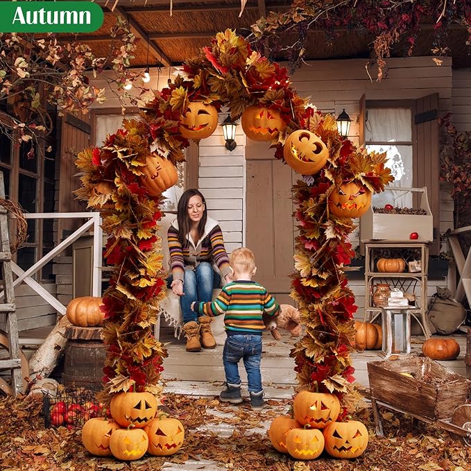 Heavy Duty Garden Arch Trellis for Climbing Plants Outdoor Garden Arbor Arches Flower Arch Arched Trellis for Raised Plant Support, Metal Arch Backdrop Stand for Wedding Party Christmas Decoration