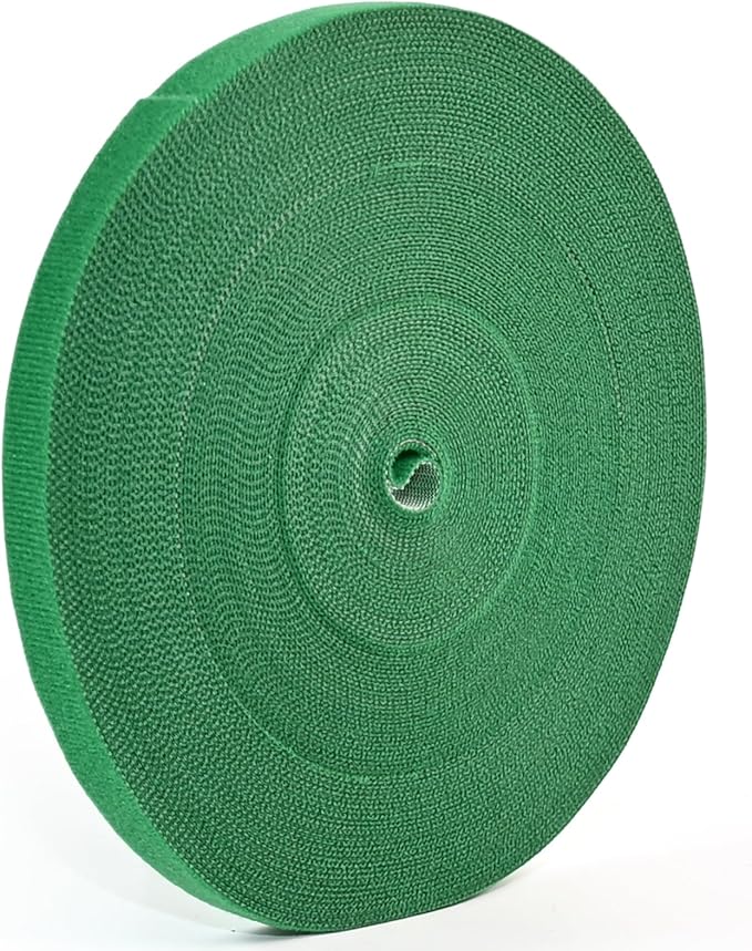 82 Foot X 0.47 Inch Reusable Plant Ties for Climbing Plants for Climbing Plants Nylon Garden Ties, Plant Straps & Tomato Support, Soft Plant Tape for Cables