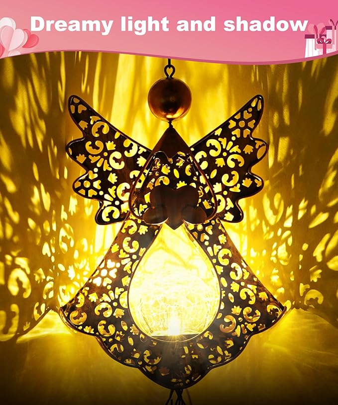 Wind Chimes Outdoor Indoor Decor: Melodious Valentines Day Gifts for Her Wife Women Mom Grandma Birthday - Weatherproof Metal Outdoor Decor Easy Hanging for Garden Patio Tree Window Memorial