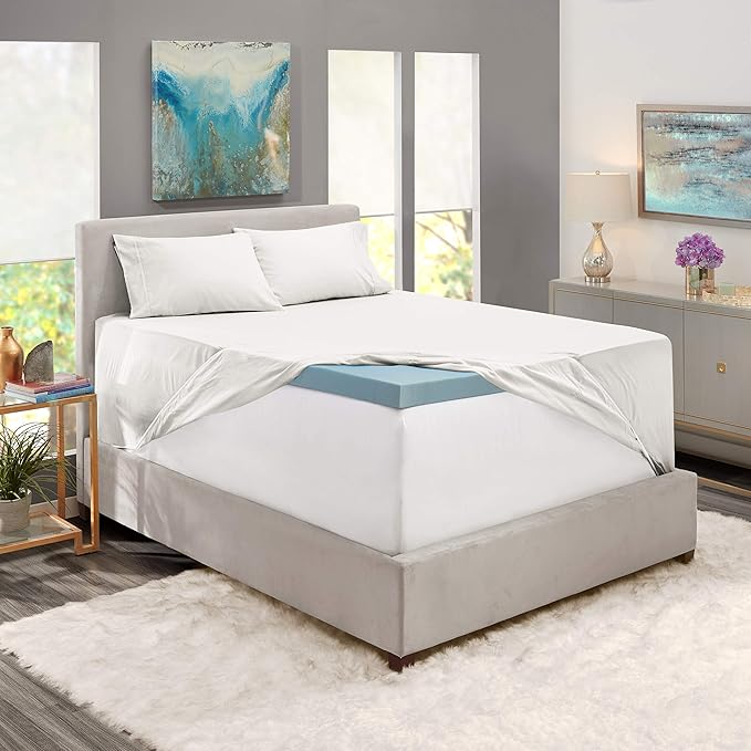 Clara Clark Fitted Sheet for Mattresses Up to 21 Inch: Soft, Fade & Stain Resistant - White, Full Size