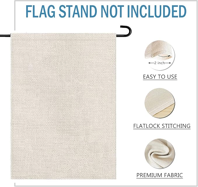 Nautical Conch Shell Decorative Garden Flag, Coastal Beach Take Me To The Sea Small Yard Outside Decorations, Summer Blue Stripes Ocean Burlap Outdoor Home Decor Double Sided 12 x 18