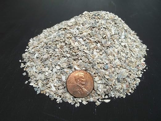 Crushed Oyster Shell Organic Fertilizer Soil Mineral Compost Nutrient 5 LB FINE