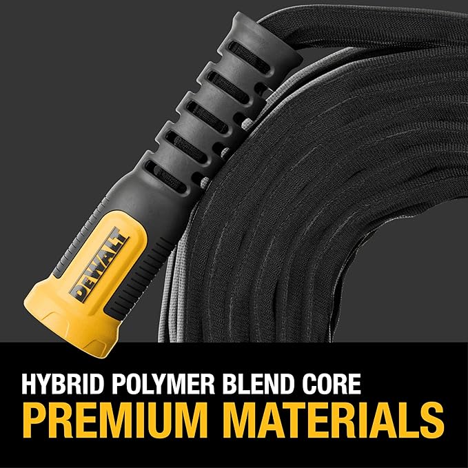 DEWALT 50 ft x 5/8 in Heavy-Duty Professional Grade Fabric Garden Hose - DXMH3302