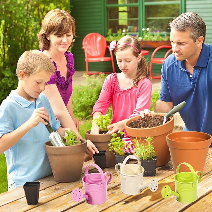 5PCS Watering Cans Kids Metal Watering Can Indoor Plants Small Watering s for Indoor Plants Watering Mini Gardening Water for s