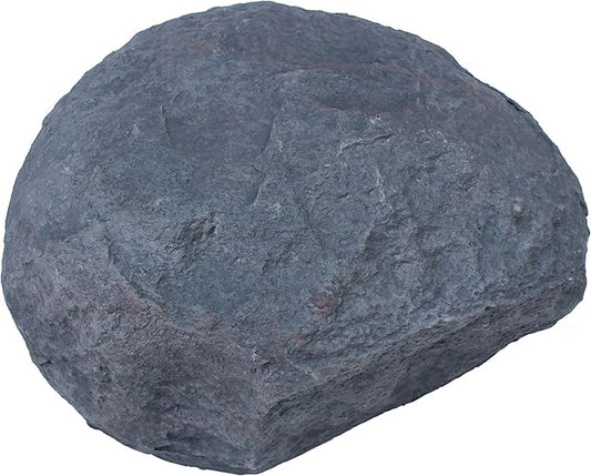 Gardenised Outdoor Artificial Lightweight Cobble Rock Decor, Covers Up Landscape Utilities