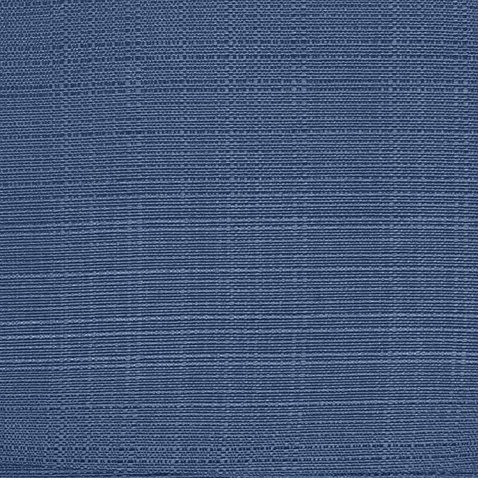 Sweet Home Collection Patio Cushions Outdoor Chair Pads Premium Comfortable Thick Fiber Fill Tufted 19" x 19" Seat Cover, Blue (Pack of 3, 6 Count Total)