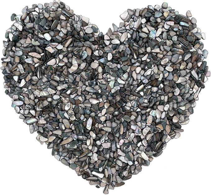 Crushed Shells for Crafts, Sea Shells for DIY Art, Vase Fillers Table Scatter, Party Favor, Wedding Decoration, Succulents Plants Soil Cover, Art Crafts