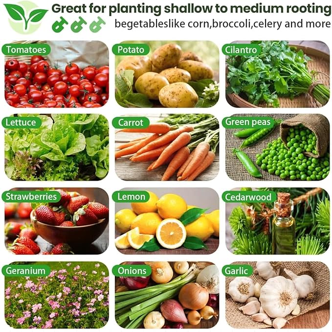 2 Pack Tall 8x4FT Corrugated Galvanized Steel Raised Garden Bed Outdoor, Oval Raised Beds for Gardening, Metal Above Ground Garden Bed for Vegetables and Flowers