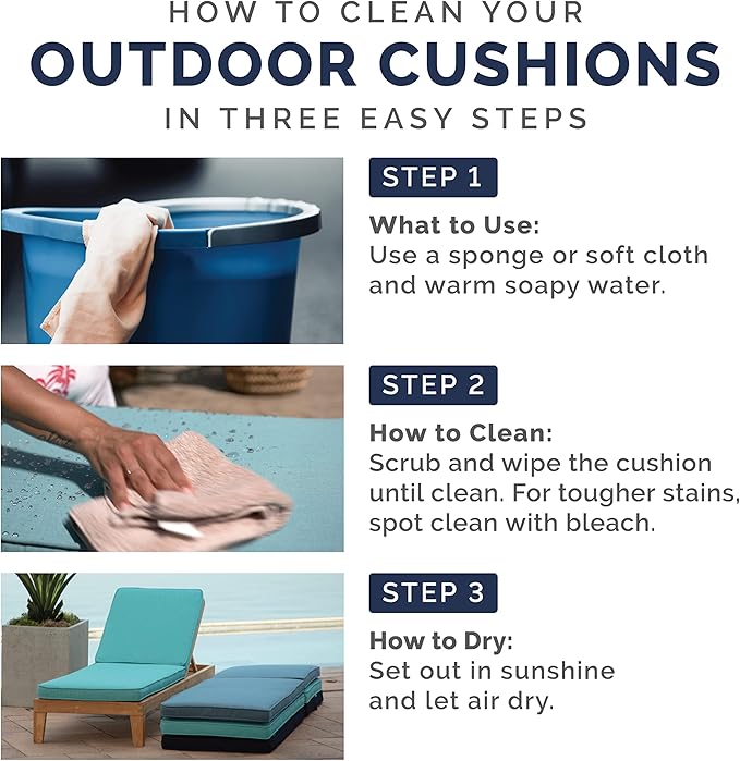 Arden Outdoor Seat Cushion, 19 x 19, Rain-Proof, Fade Resistant Bright Moss Green Leala