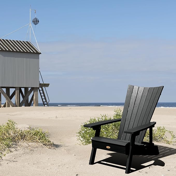 Highwood Manhattan Beach Adirondack Chair, Adult, Black