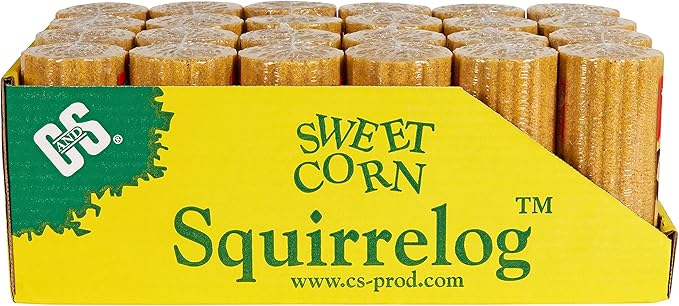 C&S Nut'n Sweet Corn Squirrelog, Single Pack Refill