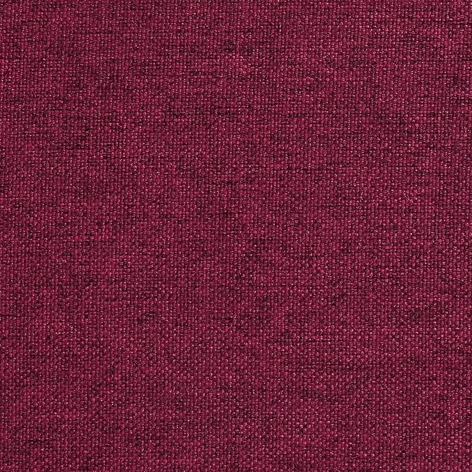 AAAAAcessories D-Shaped Chair Cushions, 2" Thick Dining Chair Pads with Ties and Removable, Machine-Washable Cover, 17" x 16", Set of 4, Wine Red