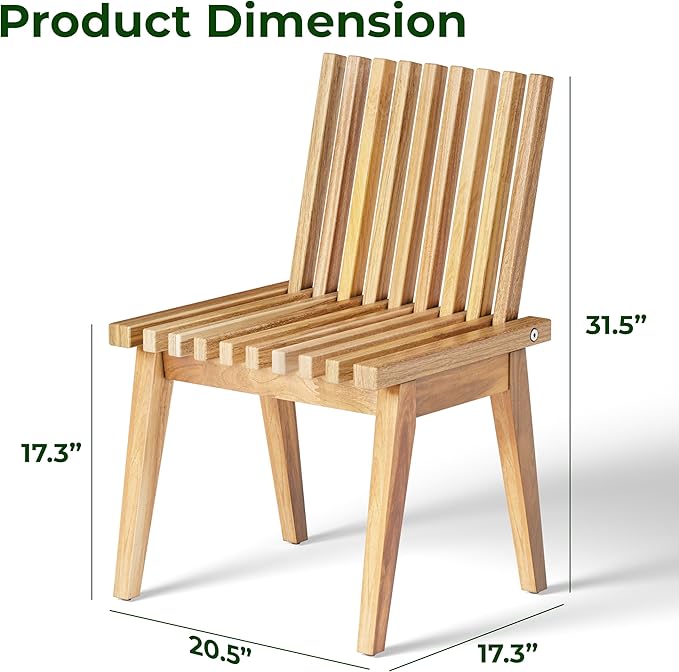 Melino Wooden Outdoor Slat Bench, 2 in 1 Convertible Bench to Table, Acacia Solid Wood Construction for Patio, Garden and Entryway, 20 inch
