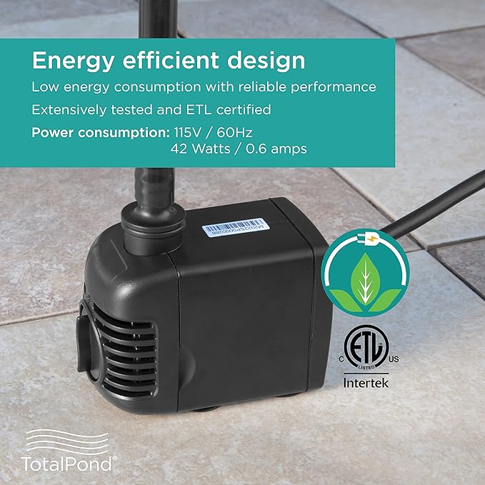 TotalPond 500 GPH Fountain Pump