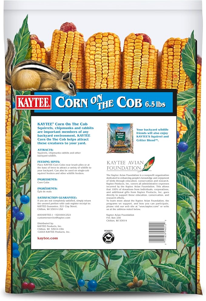 Kaytee Corn On The Cob, 6.5 lb