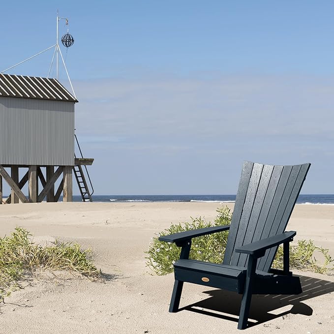 Highwood AD-ADRID29A-FBE Manhattan Beach Adirondack Chair, Adult, Federal Blue