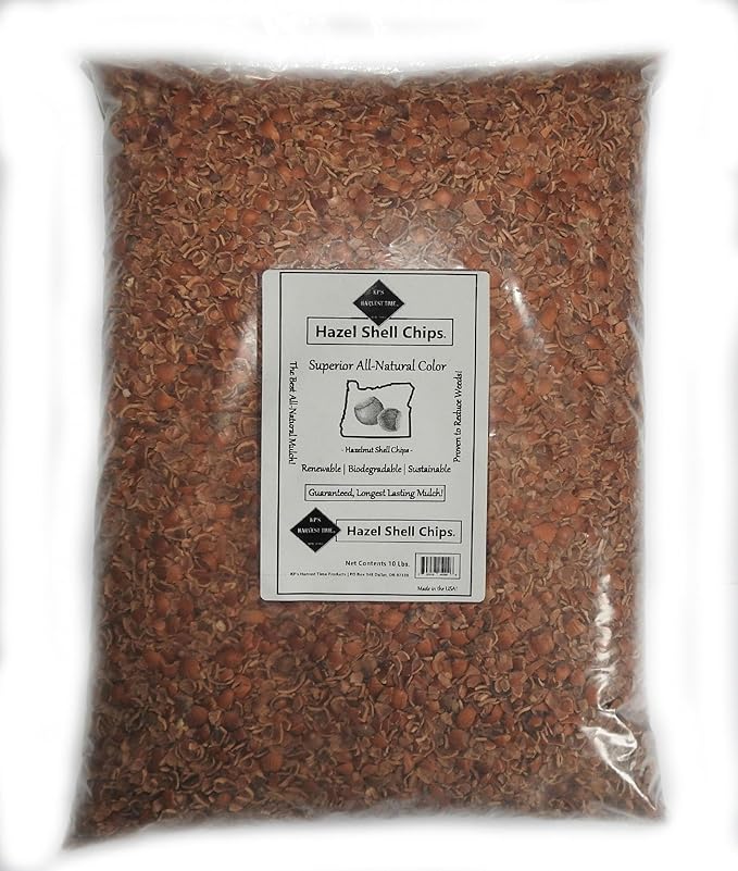 Chips - Mulch Amendment Product - 10 lbs.(Hazelnut Shells)