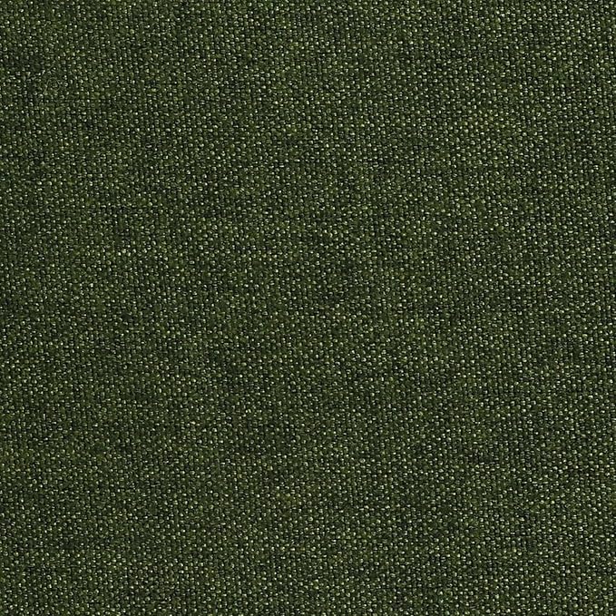 AAAAAcessories D-Shaped Chair Cushions, 2" Thick Dining Chair Pads with Ties and Removable, Machine-Washable Cover, 17" x 16", Dark Olive Green