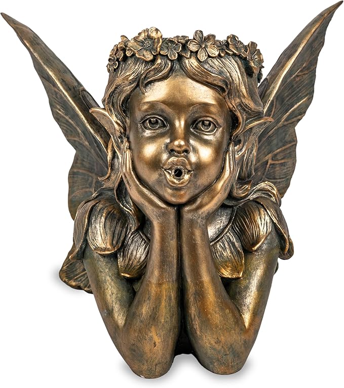 Aquascape Fairy Planter Spitter Fountain for Pond and Garden, 78370