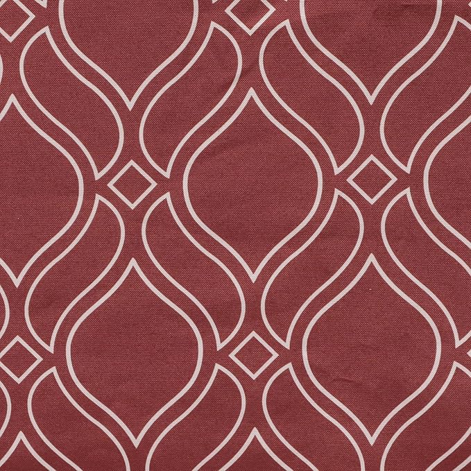 AAAAAcessories Outdoor Seat Cushions for Chairs, Waterproof, Fade-Resistant, 18" x 18" x 2", Patio Furniture Replacement Cushions, Set of 2, Clay Red Vine Trellis