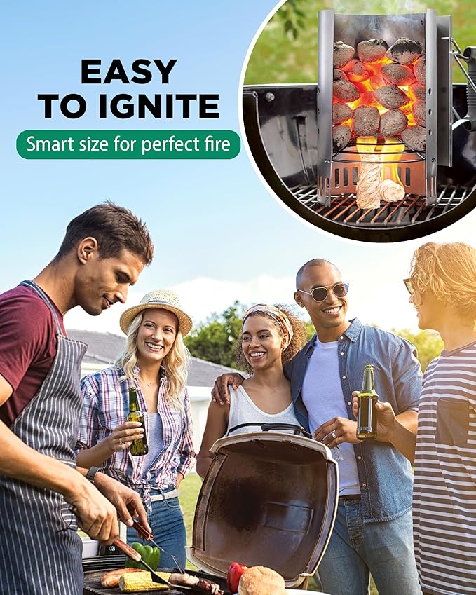 WH 54+ Pack Natural Fire Starters for Campfires & Grill - Long-Burning Charcoal Starters - Odorless Firestarters for Outdoor Fire Pit, Fireplace - Quick Ignite