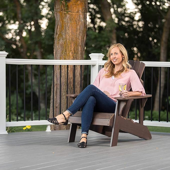 LIFETIME Faux Wood Adirondack Chair