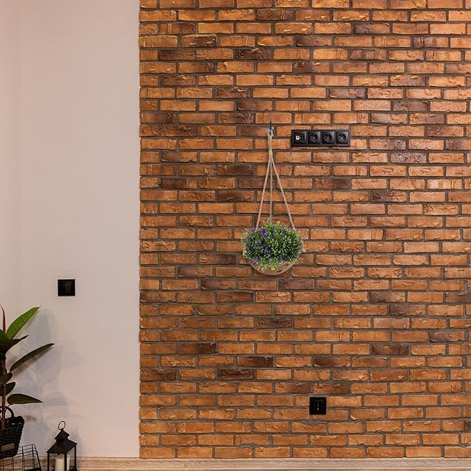 Ciieeo Hanging Succulent Plant Pot Coconut Shell Planter for Indoor Outdoor Garden Decor Decorative Hanging Flower Pot Holder