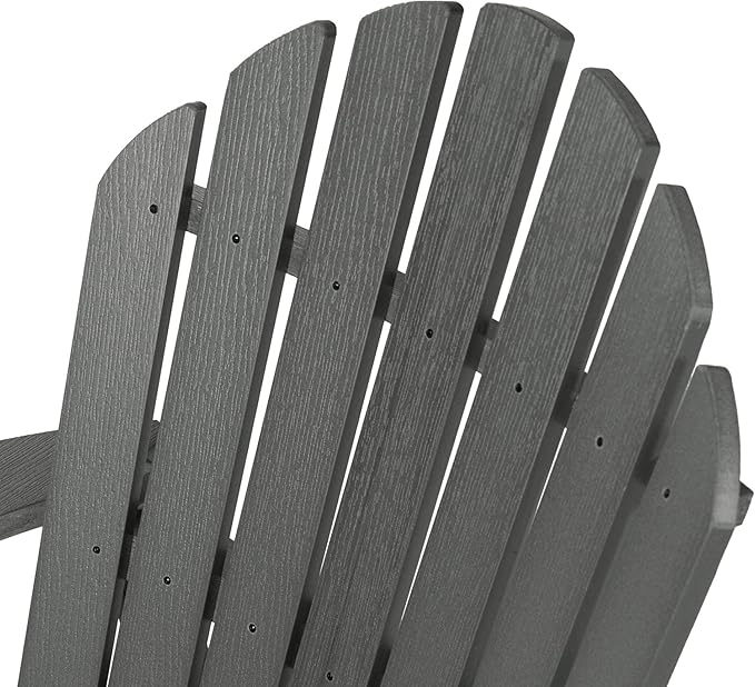 highwood Hamilton Made in the USA Folding and Reclining Adirondack Chair, Adult Size, Coastal Teak
