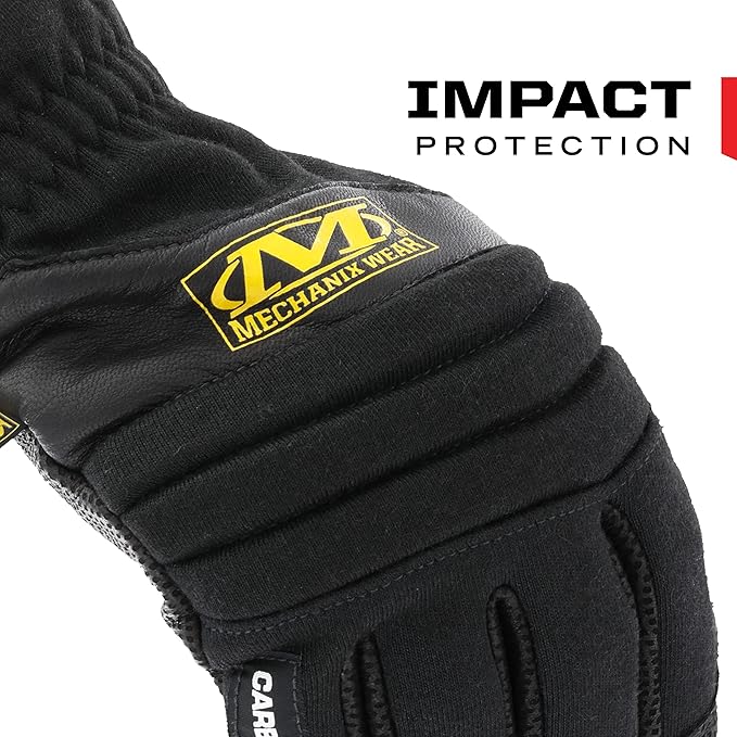 Mechanix Wear CarbonX Level 10 Fire Protection Gloves - Genuine Leather Extreme Heat & Flame Resistant Gloves - Heavy Duty High Temperature Resistance - XX-Large - Black