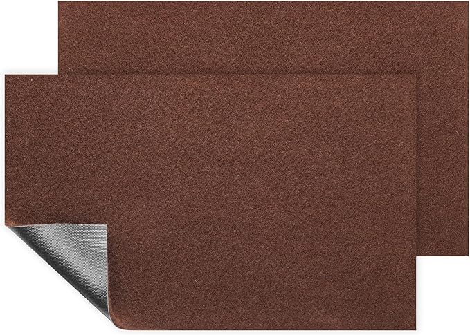 AAZZKANG Blank Doormat Outdoor Entrance Non Slip Front Door Mat 2-Pack Ultra Absorb Mud Easy to Clean Multi-Purpose Carpet for Patio,Garden,Home Large 36"x24"