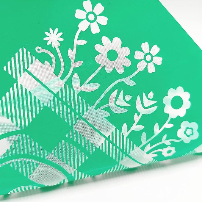 JAJADO Christian Silk Screen Stencils 2 Pcs, Self Adhesive Reusable Mesh Transfers Religious Bible Faith Inspirational Print for Painting on Wood, Shirt, Cup, DIY Home Decor (USB00065+USB00064)