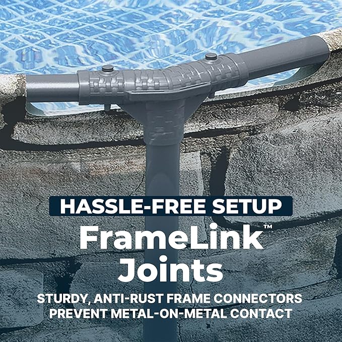 Bestway Steel Pro MAX 12' x 30" Above Ground Pool, Round Metal Frame Outdoor Swimming Pool Set with Filter Pump & Type I Cartridge, Stone Print