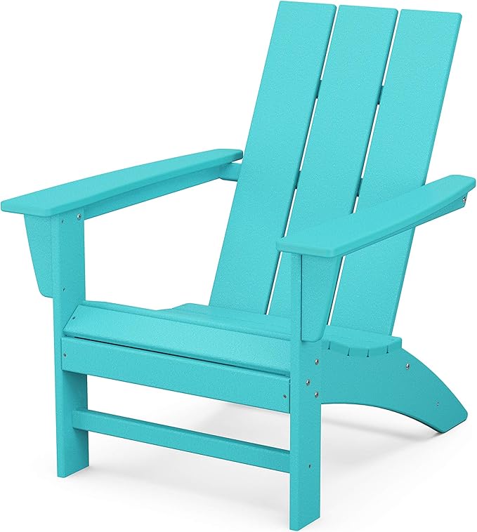 POLYWOOD® Modern Adirondack Chair in Aruba