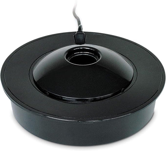 K&H Pet Products Pond Heater for Outdoor Ponds with Fish, Thermo-Pond 3.0 Deicer Keeps a Hold in the Ice for Oxygen Exchange for Live Fish, Energy Efficient, Safety Listed - 12in Black 100W