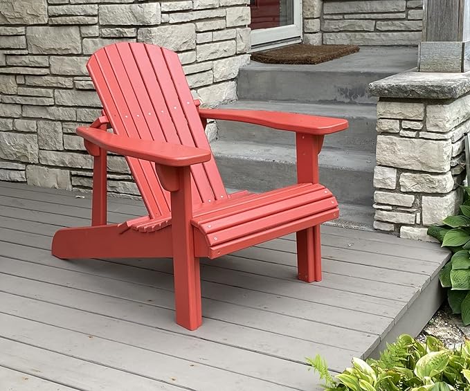 ROCKLER Adirondack Chair Plans with Cardboard Templates – Easy-to-Build - Classic Adirondack Chair Plan Only -Includes Step-by-Step Instructions for Entire Construction Process – Made in USA